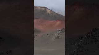 Haleakala Hawaii 11 miles hiking [upl. by Howlend]