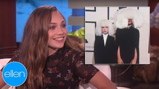 Maddie Ziegler on Working with Sia [upl. by Narmak148]