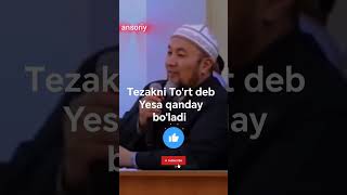 Aroqni sharbat deb ichsa boladimi Chubak Hojidan javob aroq maruzalar savoljavob chubakhoji [upl. by Adim]