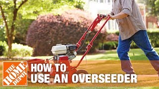 How to Use a Classen Overseeder Rental [upl. by Parrisch]