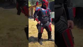 Updated armor mandalorian starwarsfan starwars starwarscosplay 3dprint elegoo cosplayer [upl. by Lil119]