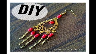 DIY  TUTORIAL ANTING HIJAB [upl. by Nenney]