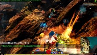 GW2 GUÍA Logro Lección aprendida Lessons Learned  Draconis Mons [upl. by Nannaihr254]