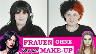 Wie GESCHMINKT sind FRAUEN  Live abschminken und direkten Vergleich [upl. by Stuppy]