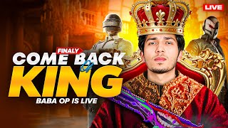 BABA OP IS LIVE  PUBG KING IS BACK  FUN STREAM [upl. by Enamrej]