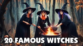 20 Famous Witches in Mythology and Folklore [upl. by Kimmi]