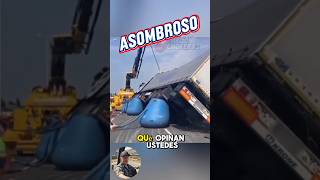 Así levantan un camión como un experto Camiones Trucks trailer camioneros shorts [upl. by Dragone398]