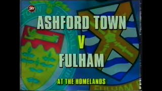 Ashford Town vs Fulham  Littlewoods FA Cup  Highlights amp Postmatch  Sky Sports Goals on Sunday [upl. by Aynwat]