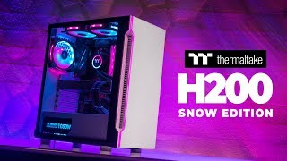 Thermaltake H200 RGB Snow  Ryzen 5 3600X Build [upl. by Riada]