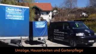 Malerarbeiten Umzugshelfer Gartenarbeiten Andi Hilft Chieming [upl. by Stranger499]