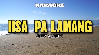 IISA PA LAMANG  JOEY ALBERT  KARAOKE [upl. by Vescuso896]