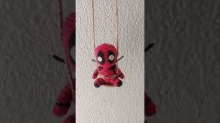 Colgante de auto tejidoacrochet amigurumi personalizados deadpool [upl. by Oliva20]