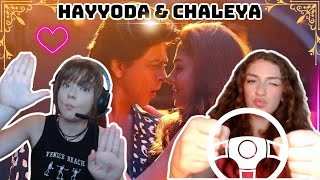 HAYYODA amp CHALEYA in Hindi and Tamil REACTION JAWAN SRK Nayanthara Anirudh Atlee Arijit [upl. by Nodarb]