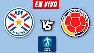 PARAGUAY VS COLOMBIA EN VIVO 🔴 CONMEBOL SUB 15 2024 ▶️ HORARIO Y DONDE VER EN VIVO [upl. by Yeblehs]