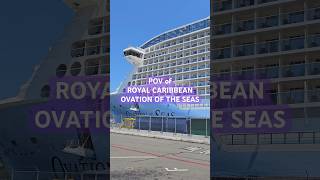 Royal Caribbean  Ovation of the Seas cruise in Alaska 🛳️☀️🌊 royalcaribbean ovationoftheseas [upl. by Pomona502]