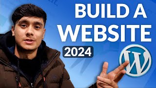 How to Make a Simple Website in 2024 WordPress [upl. by Gehlbach509]