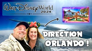 Vlog 183  VLOG À WALT DISNEY WORLD 1  TRAVEL DAY [upl. by Rees640]