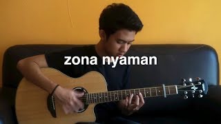 Zona Nyaman  Fourtwnty Fingerstyle Guitar [upl. by Llehctim]