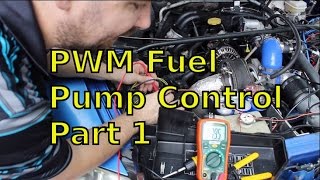 PWM Fuel Pump Pressure Control Part 1  Voiding Warranties Ep19 [upl. by Idas]