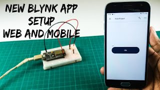 How to set up the new Blynk app step by step  Nodemcu ESP8266 with Blynk app [upl. by Patten]