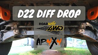 Diff Drop Installation  Navara D22 [upl. by Laughlin634]