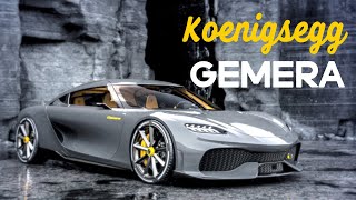 1700hp ⚡️ O híbrido GEMERA o primeiro quatro lugares da KOENIGSEGG [upl. by Rora787]