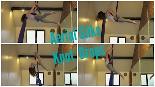 Aerial Silks Knot Drops  UNIQUE AERIALISTS [upl. by Block]