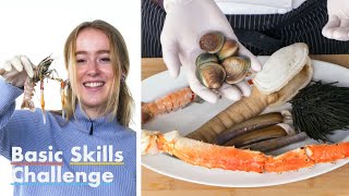 50 People Guess Shellfish Types  Epicurious [upl. by Ahsitneuq]