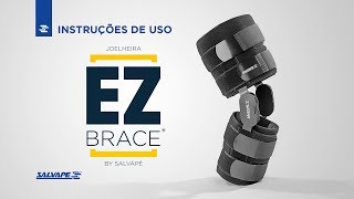 Como Usar a Joelheira EZ Brace®  SalvaPé [upl. by Oalsinatse5]