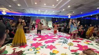 Mehndi Dance 2024  Sidra amp Sarim  Saregama Carvaan Medley Maghron La 2 Step Bhangra [upl. by Dawaj]