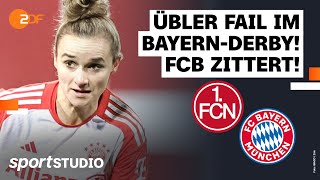 1 FC Nürnberg – FC Bayern München  FrauenBundesliga 10 Spieltag Saison 202324  sportstudio [upl. by Acinomad]