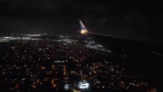 HDUnited Airlines UA2425 Boeing 757200 Landing Houston George Bush from Newark [upl. by Cirdet]