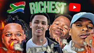 Top 10 Richest Youtubers in South Africa [upl. by Ecnahc]