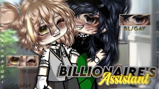 Billionaires Assistant 🤑• BLGAY • GCMM • GLMM • Original • Gacha Club Mini Movie [upl. by Etnaed]