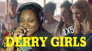 Im on Gerrys side DERRY GIRLS Season 1 Episode 5 REACTION [upl. by Ennazus]