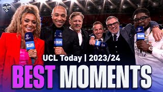 The BEST UCL Today moments of 202324  Kate Abdo Thierry Henry Micah Richards amp Jamie Carragher [upl. by Nageet636]