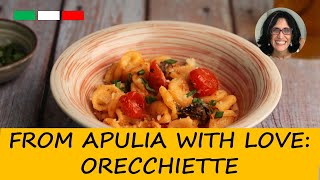 Traditional Orecchiette Pasta with Baked Tomatoes Recipe Explained Step by Step [upl. by Celio]