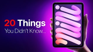 iPad mini 6 – 20 Things You DIDNT Know [upl. by Noami]