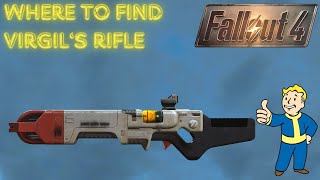 FALLOUT 4 Virgils Rifle Quest Reward [upl. by Ahsenroc]