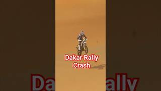 Dakar Rally Crash 2024  Bike dakar dakar2024 dakardesertrally dakarlives داكار [upl. by Neiman700]