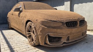 Wash the Dirtiest BMW 4  Deep Exterior Detailing [upl. by Gutow]