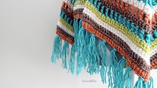 Fall Poncho CAL Poncho Trim Option 2 Video 5 [upl. by Terris]