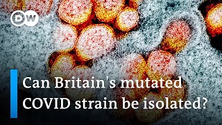 New coronavirus strain in UK How worried should we be  DW News [upl. by Ingunna]