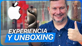 Comprando el nuevo iPhone 15 Pro Max experiencia del día del lanzamiento [upl. by Henryetta78]