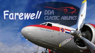 farewell DDA Classic Airlines END OF AN ERA [upl. by Kitty]