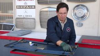 Why a Mercedes Sunroof Panel Must Be Removed for Proper Lubrication [upl. by Jerrine]