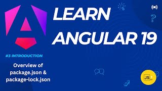 Understanding packagejson and packagelockjson in Angular 19 [upl. by Anaed]