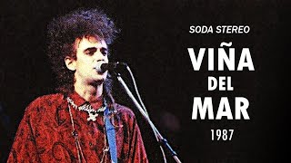 Soda Stereo  Viña del Mar 1987 Primera Noche [upl. by Eitsim]