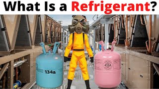 HVAC What Is A Refrigerant CFC HCFC HFC Refrigerants [upl. by Chickie417]