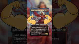 Alesha Who Laughs at Fate from Foundations mtg mtggaming magicthegathering [upl. by Garrik]